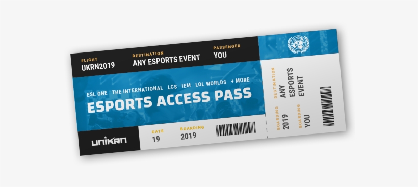Esports Event Access Pass - United Nations Development Programme, transparent png #8423569