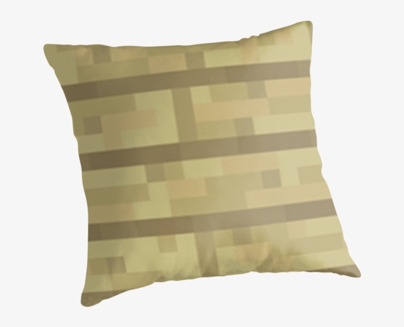 Minecraft Wooden Plank By Alekswinter - Cushion, transparent png #8423685