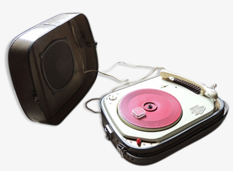 Turntable Record Player Suitcase Vintage Teppaz Oscar - Coin Purse, transparent png #8423690