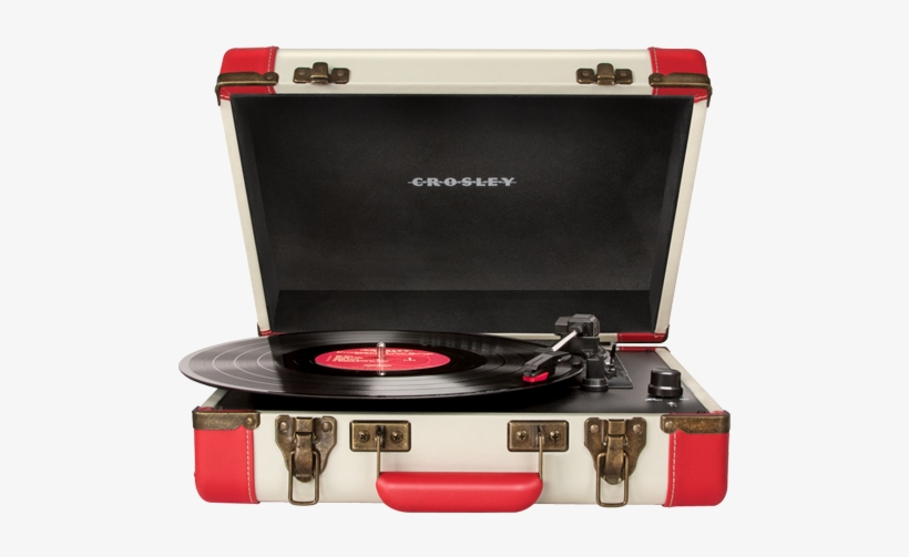 Crosley Executive Record Player Crosley Executive Show - Red And White Crosley Record Player, transparent png #8423798