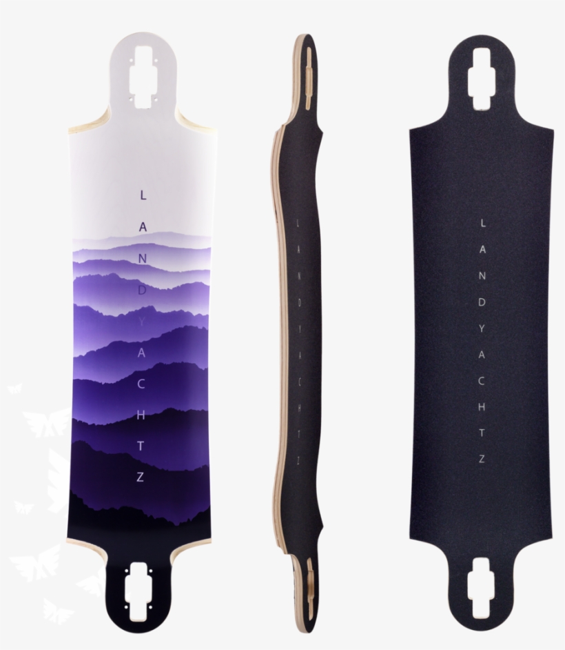 Landyachtz 2019 Switchblade 40 Faded Longboard Skateboard - Landyachtz 2012 Lineup, transparent png #8423964