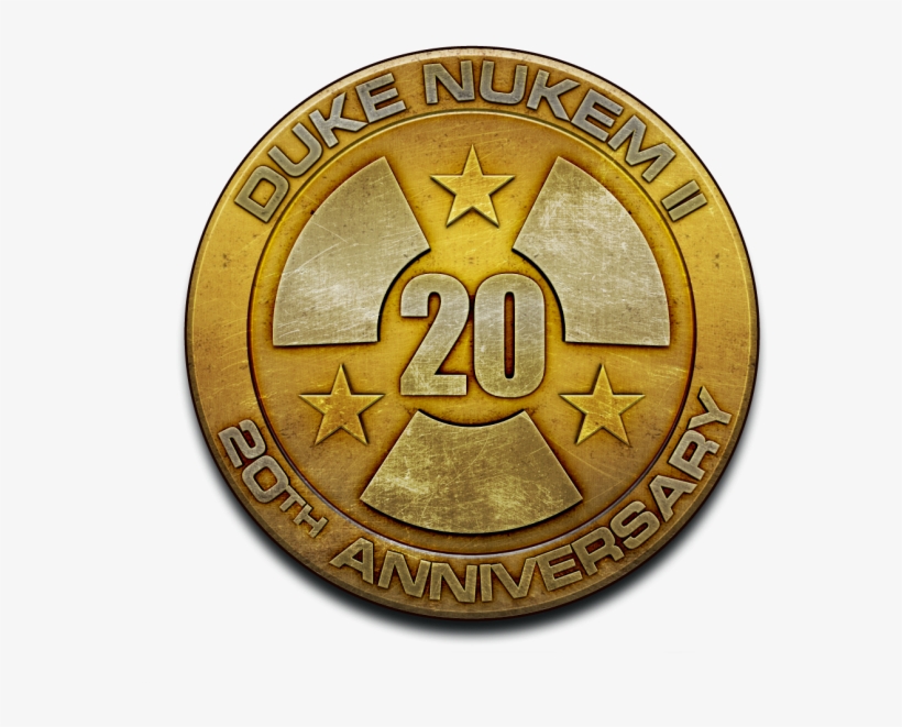 Duke Nukem 20th Anniversary - Emblem, transparent png #8424388