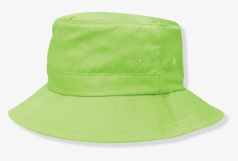4363 Kids Twill Bucket Lime L - Baseball Cap, transparent png #8424427