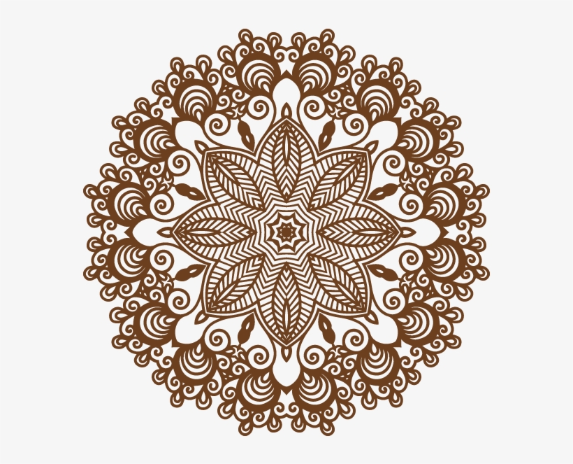Mandala Clipart Bright - Cấu Tạo Virut Trần Và Virut Có Vỏ Ngoài, transparent png #8424643