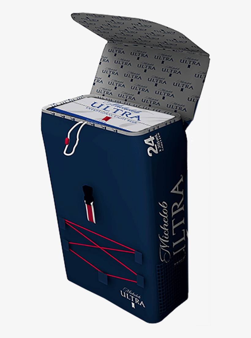 Michelob Ultra In A Fitness Bag - Box, transparent png #8424773
