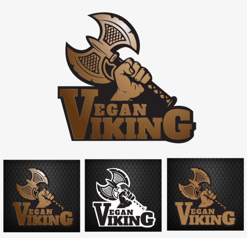 Bold, Serious, Fitness Logo Design For Vegan Viking - Vegan Viking, transparent png #8425340