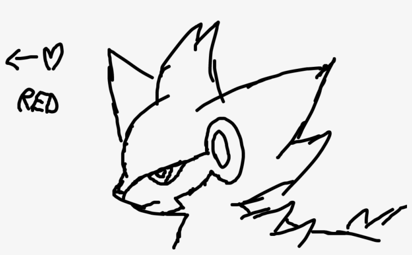 Luxray - Sketch, transparent png #8425341