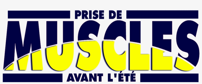 Prise De Muscles Logo Bleu - Graphic Design, transparent png #8425476