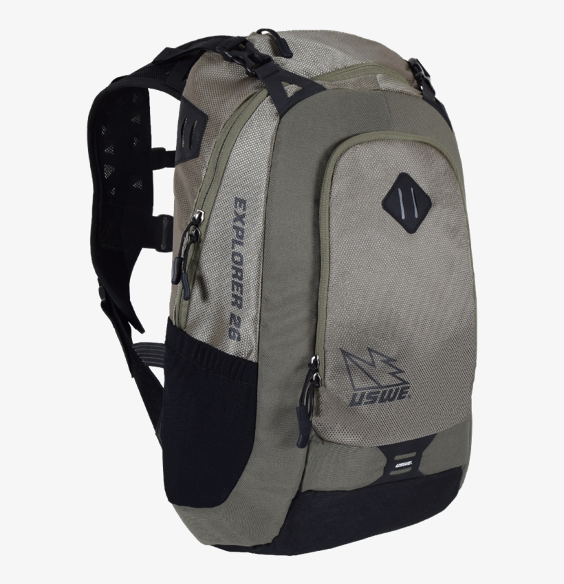 Explorer26 Green 02 Web V2 - Uswe Explorer 26 Hydration Compatible Backpack, transparent png #8425647