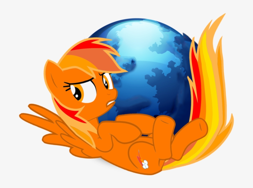 Firefox Icon - Mlp Fire Fox, transparent png #8425803