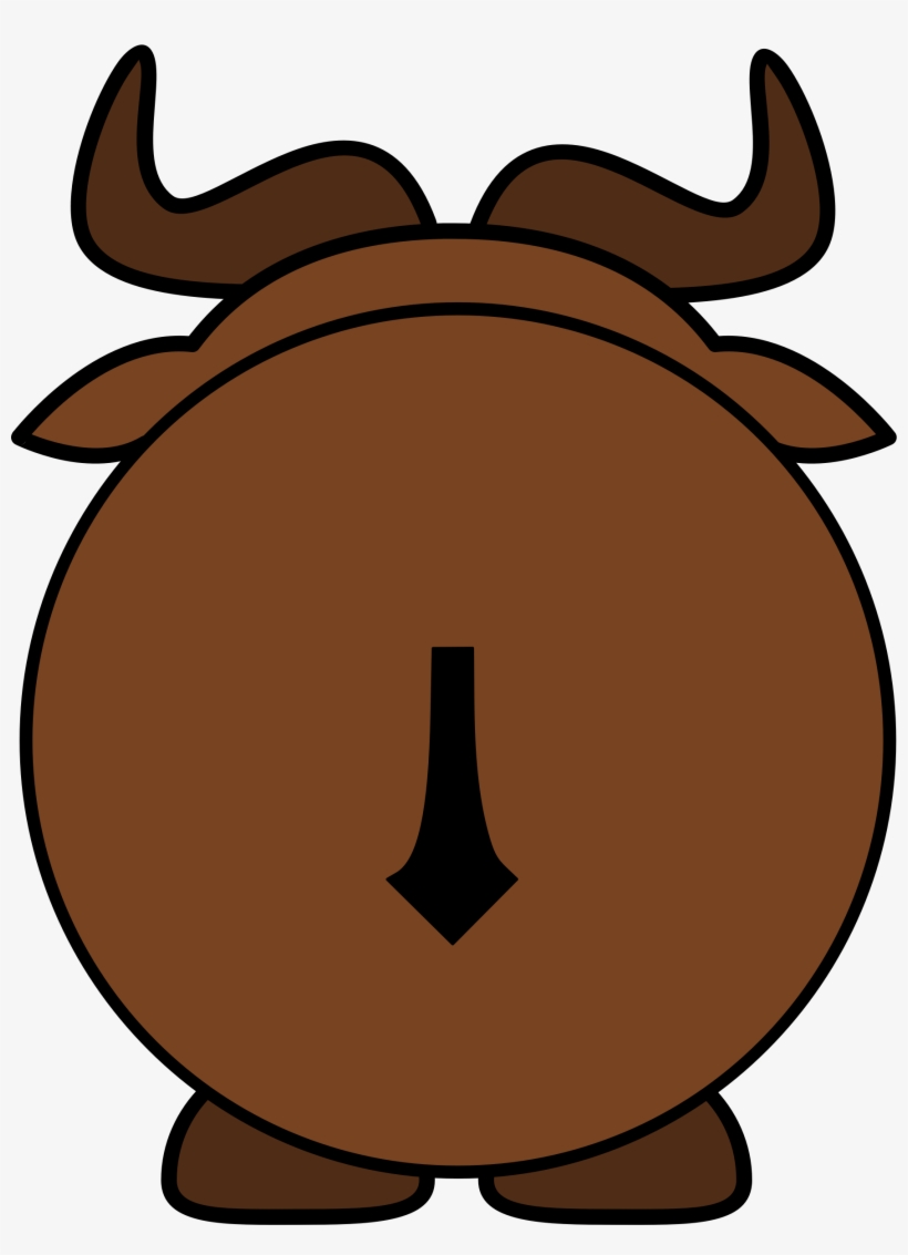 This Free Icons Png Design Of Gnu Back, transparent png #8425910
