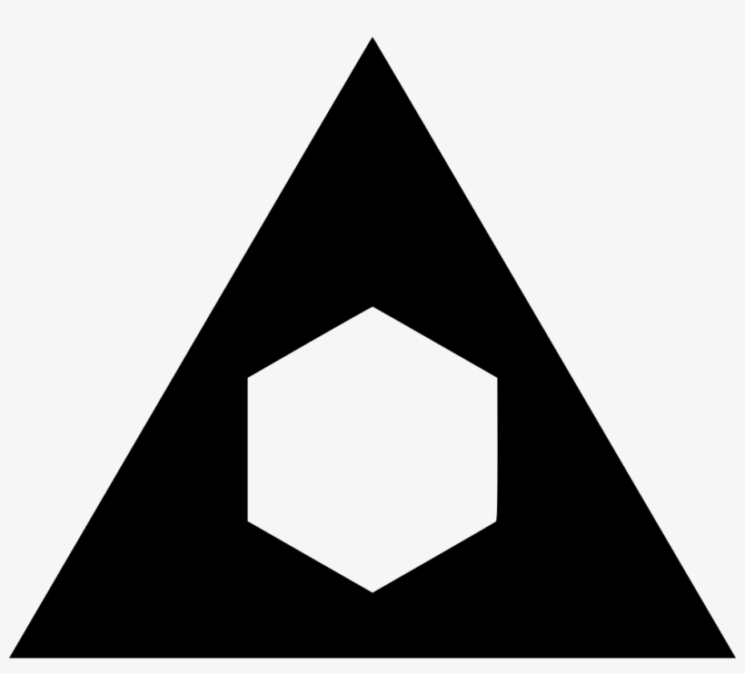 Png File Svg - Sierpinski Triangle Stage 1, transparent png #8426170