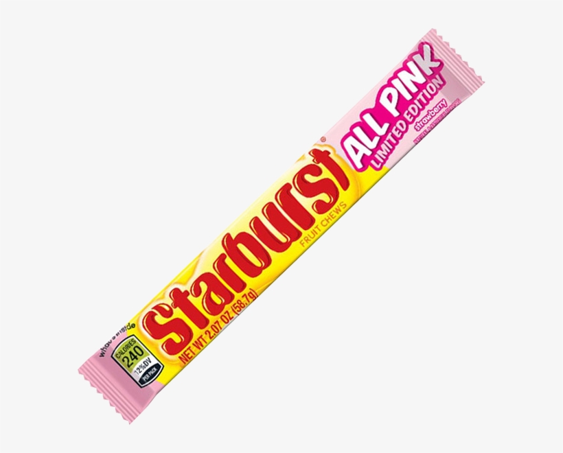 Starburst All Pink - Starburst Candy, transparent png #8426267