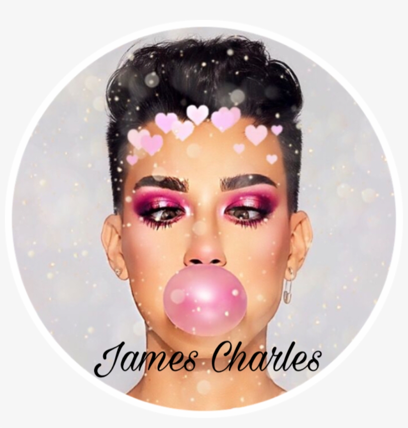 Sticker Sticker - James Charles Palette Pink Eyeshadow, transparent png #8426350