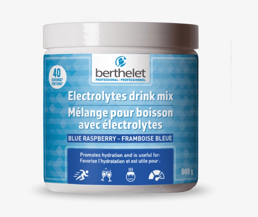 Blue Raspberry Electrolyte Beverage - Cosmetics, transparent png #8426611