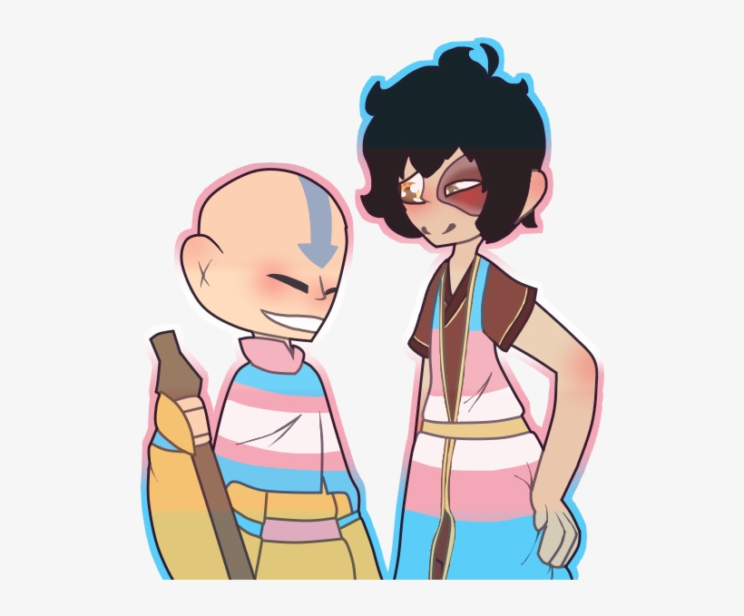 This Goes Out For My Fellow Aang Stan @zukostrans I - Cartoon, transparent png #8426880