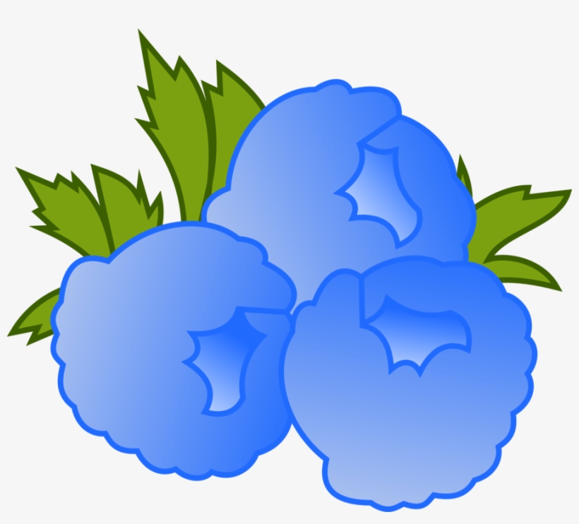 Cartoon Blue Raspberry - Mlp Blueberry Cutie Mark, transparent png #8426927