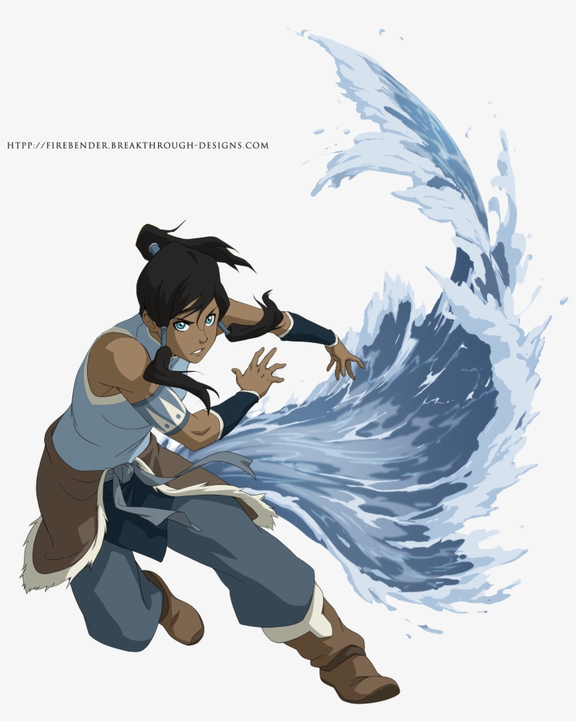 Download Korra Waterbending Render - Korra Legend Of Korra, transparent png #8427061