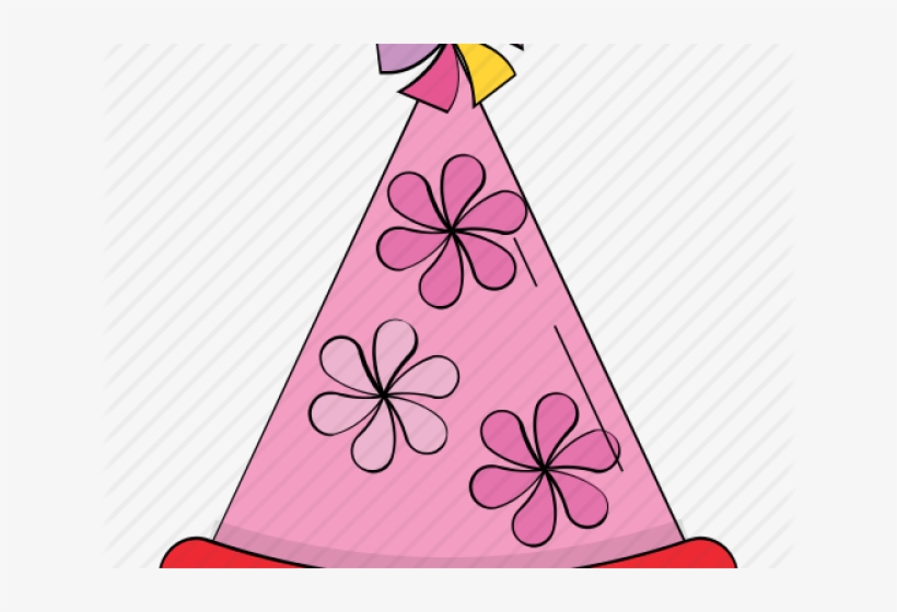 Cone Clipart Clown Hat - Birthday Cap, transparent png #8427746