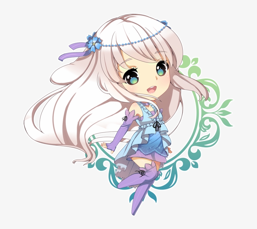 700 X 712 10 - Cute Chibi Anime Unicorn, transparent png #8427796