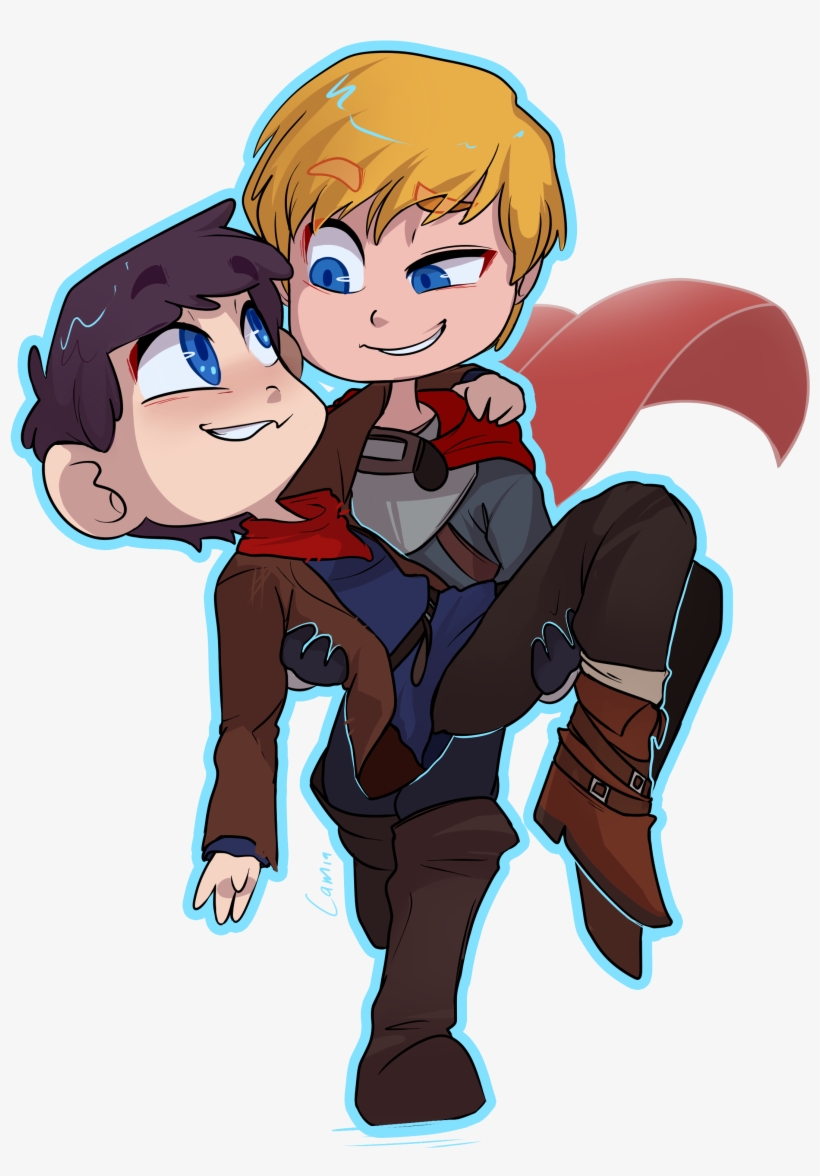 Tags Merlin, Arthur, Merthur, Pendragon, Arlin, Chibi - Cartoon, transparent png #8427902