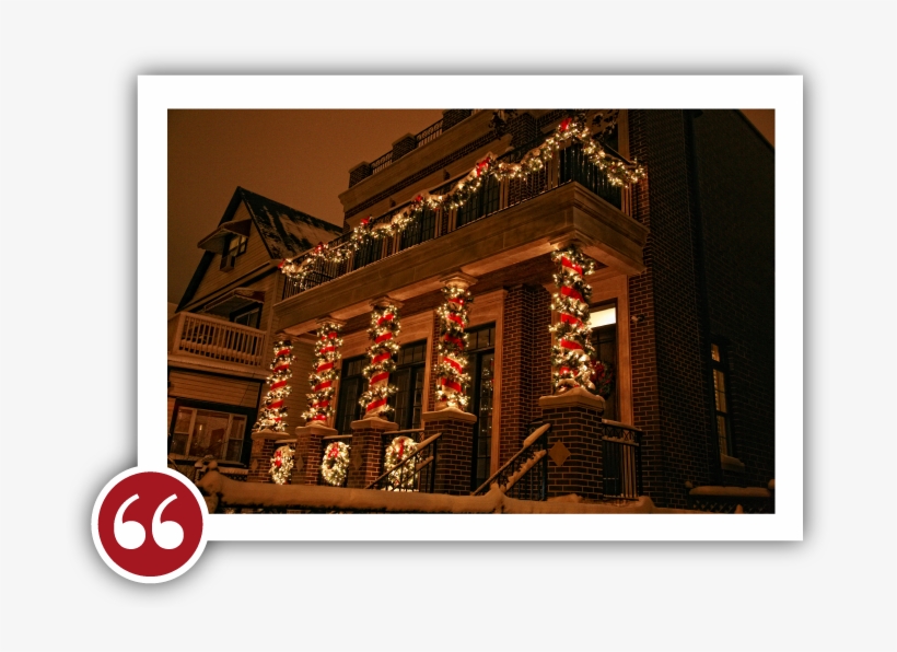 The Holiday Design For My Home Was Exactly As I Had - Christmas Lights, transparent png #8428213