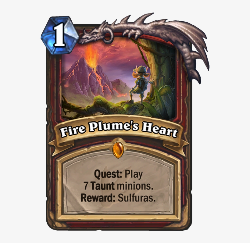Fire Plume's Heart - Murloc Paladin Un Goro, transparent png #8428350