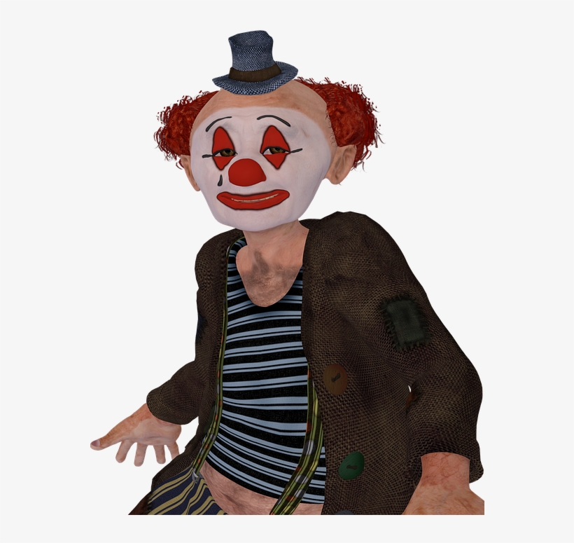 Clown, Humor, Pleasure, Funny, Costume, Man, Clothing - Clown, transparent png #8428537