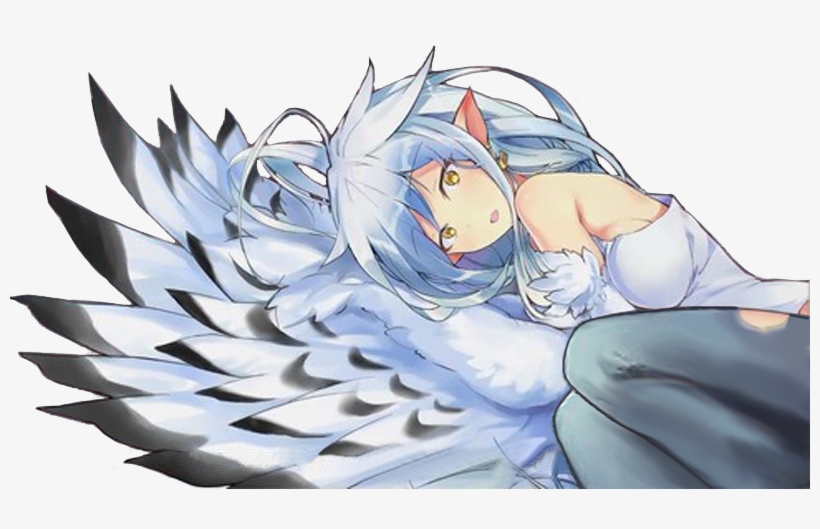 From The Pillow And Met Yuisu's Green Eyes - Cartoon, transparent png #8428540