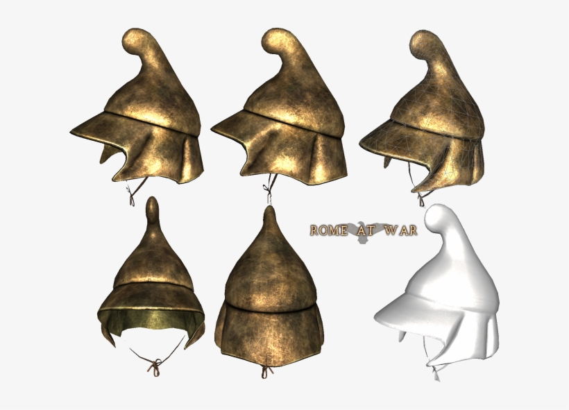 From Rome At War Website - Boeotian Helmets, transparent png #8430504