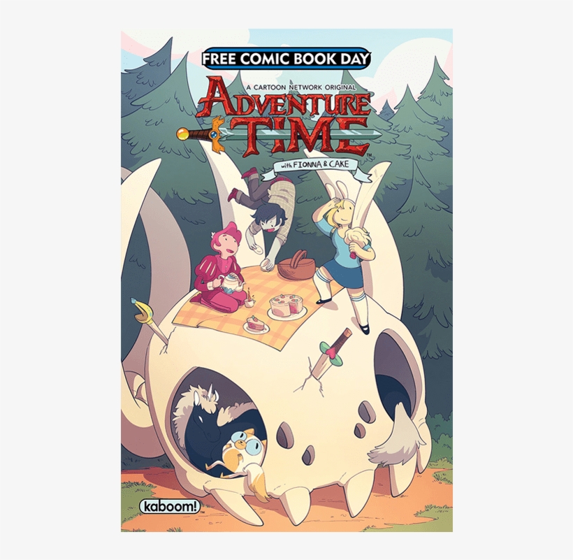 Free Comic Book Day - Adventure Time, transparent png #8430803