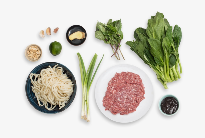 Stir-fried Beef & Udon Noodles With Gai Lan & Thai - Beef Gai Lan, transparent png #8430889