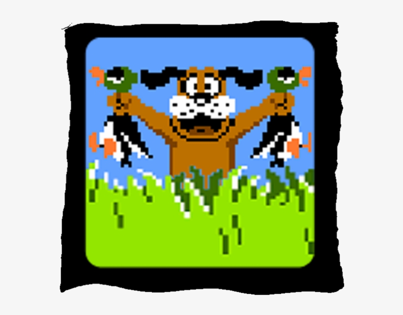 #blastersup Hashtag On Twitter - Duck Hunt Dog, transparent png #8431014
