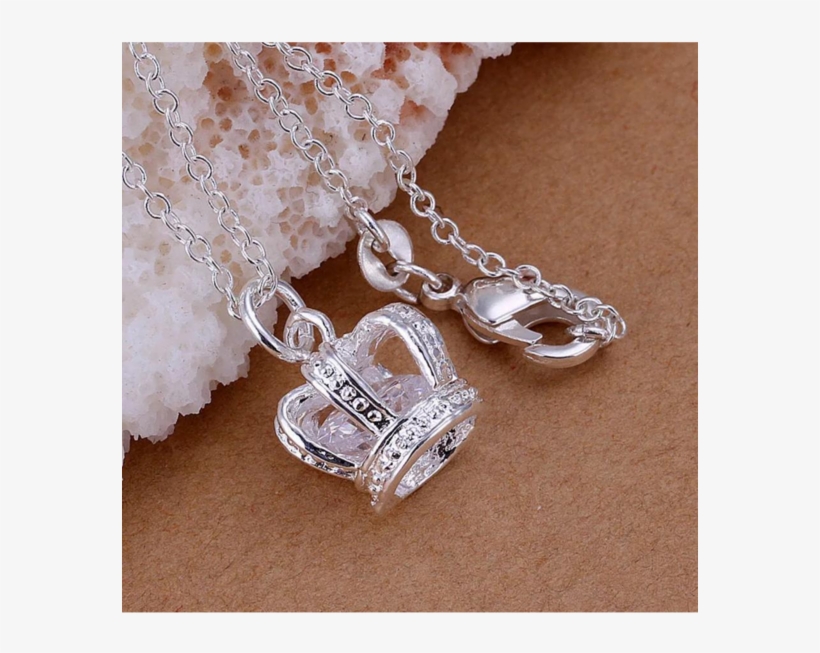 Princess Crown Necklace - Necklace, transparent png #8431073