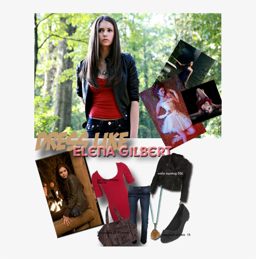 Elena Gilbert - Easy Girl Vampire Costume, transparent png #8431156