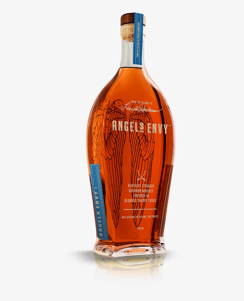 Angel's Envy Kentucky Straight Bourbon Whiskey Finished - Bourbon Whiskey, transparent png #8431212