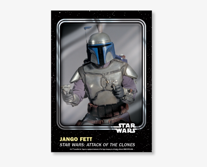 Jango Fett - Lobot Star Wars Card, transparent png #8431739