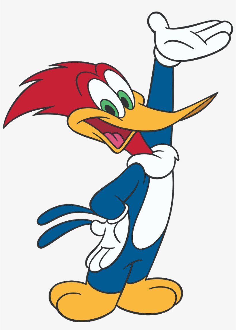 Woody Woodpecker Characters, Woody Woodpecker Cartoon - Woody Woodpecker Drawing, transparent png #8431876