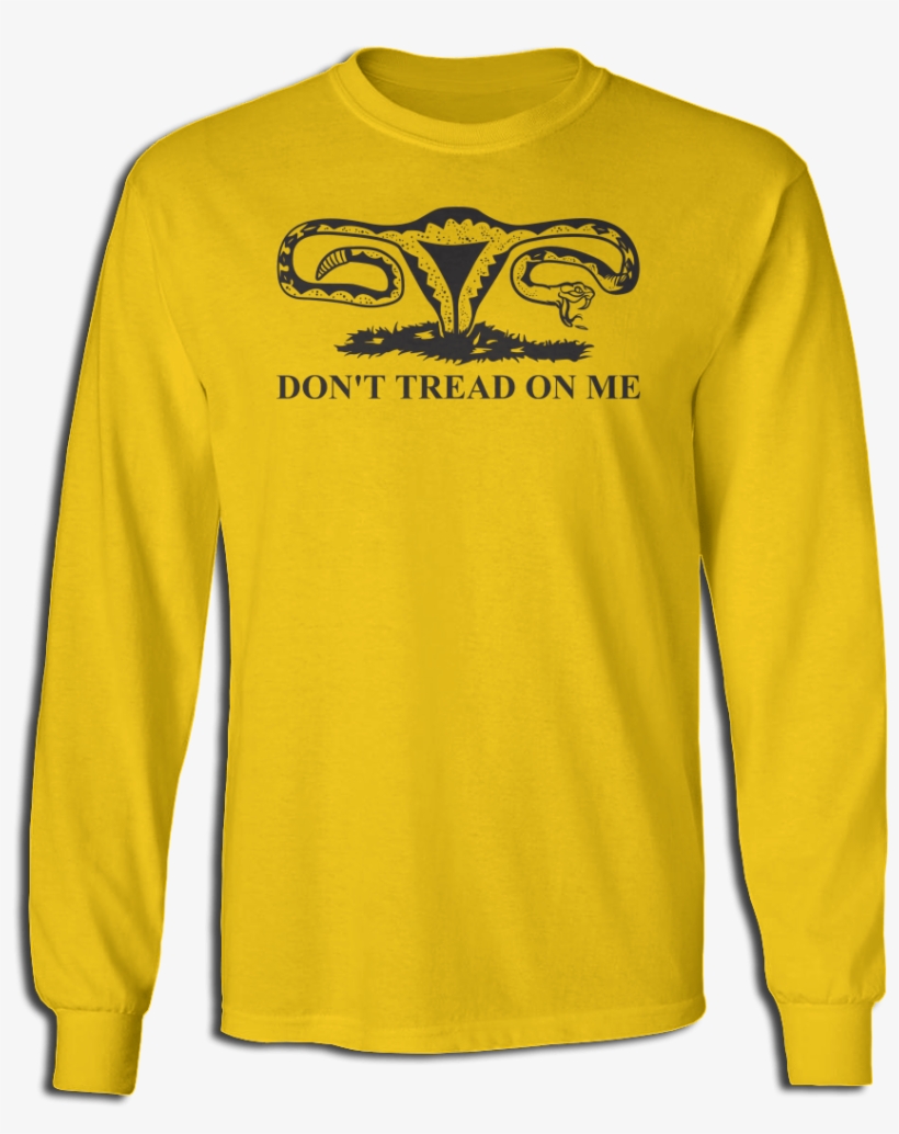 Don't Tread On Me - Long-sleeved T-shirt, transparent png #8432356