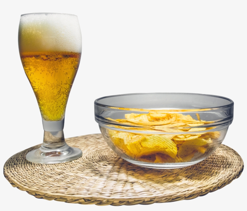 Beer Png Transparent Image - Chips And Beer Png, transparent png #8432920