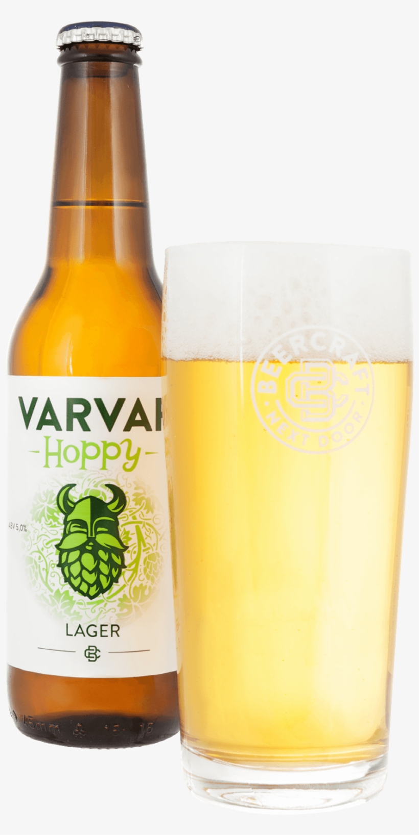 Hoppy Lager - Varvar Hoppy Lager, transparent png #8433235
