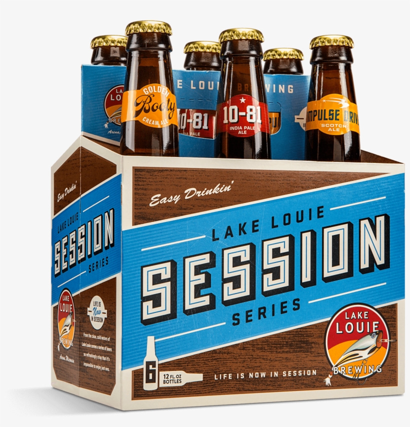02 / Packaging - Lake Louie Beer Pale Ale Pack, transparent png #8433485