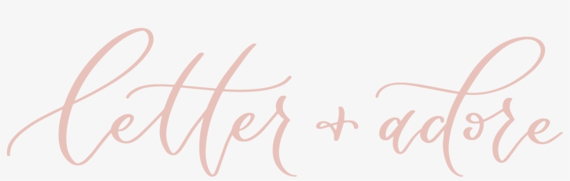 Letter Adore - Calligraphy, transparent png #8433705