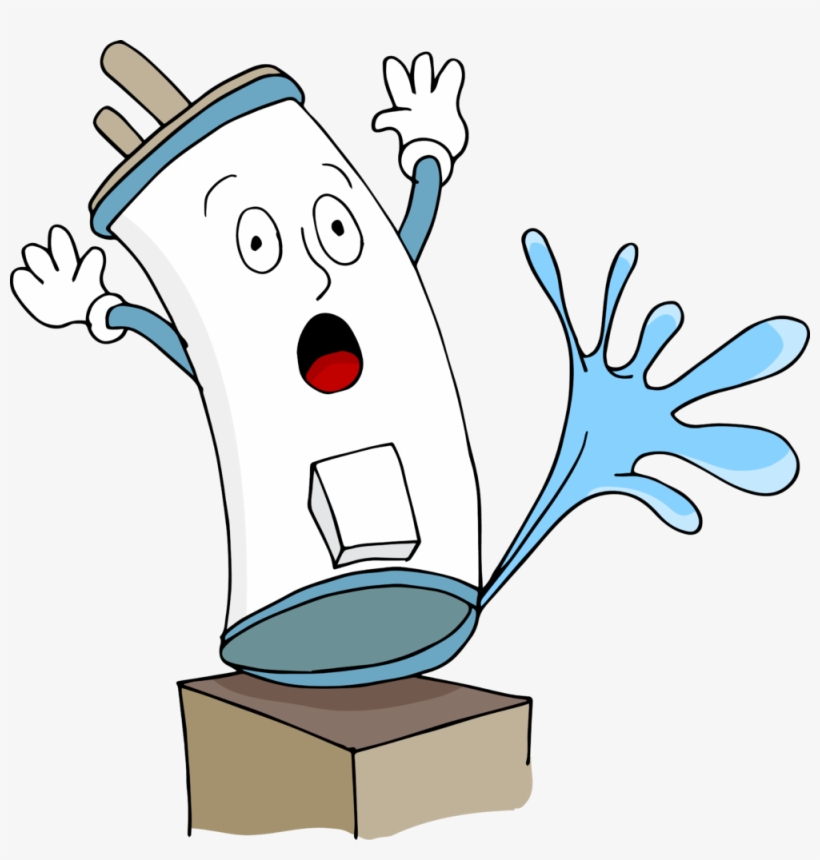 Jpg Royalty Free Stock Leak Detection Can Mean Lots - Leaking Water Heater Clipart, transparent png #8433829