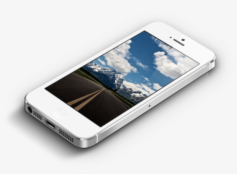 Road To Mountain Wallpaper Splash - Mobile App, transparent png #8433867