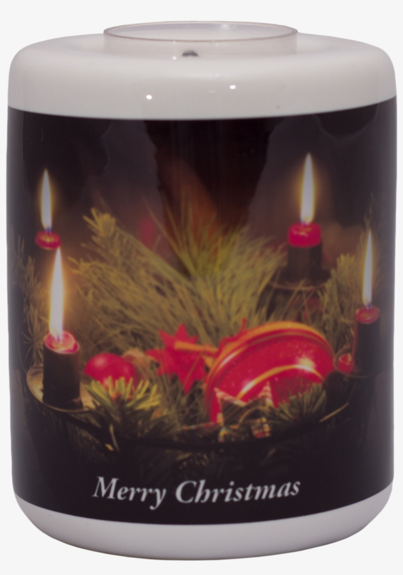 Christmas Candle Holder - Advent Candle, transparent png #8434436