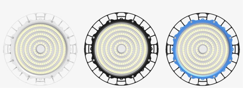 Colorful Ufo Led High Bay Light - Circle, transparent png #8434493