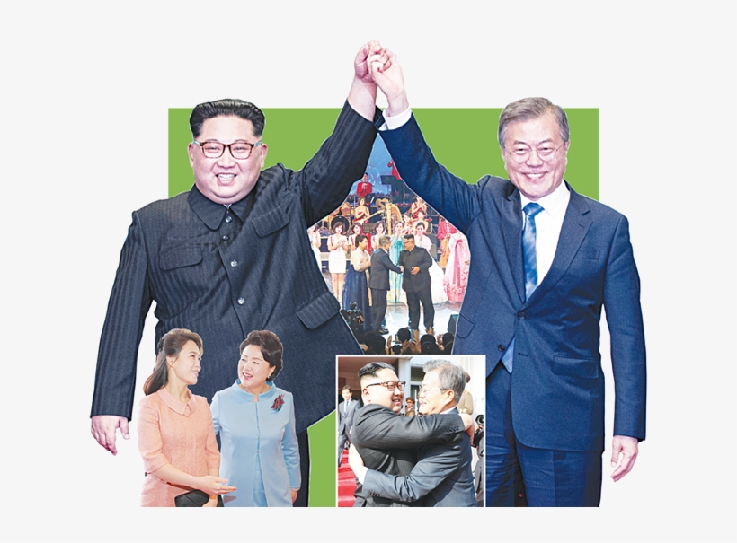 2018 Was Year The Two Koreas Took A Significant Step - Official, transparent png #8434870