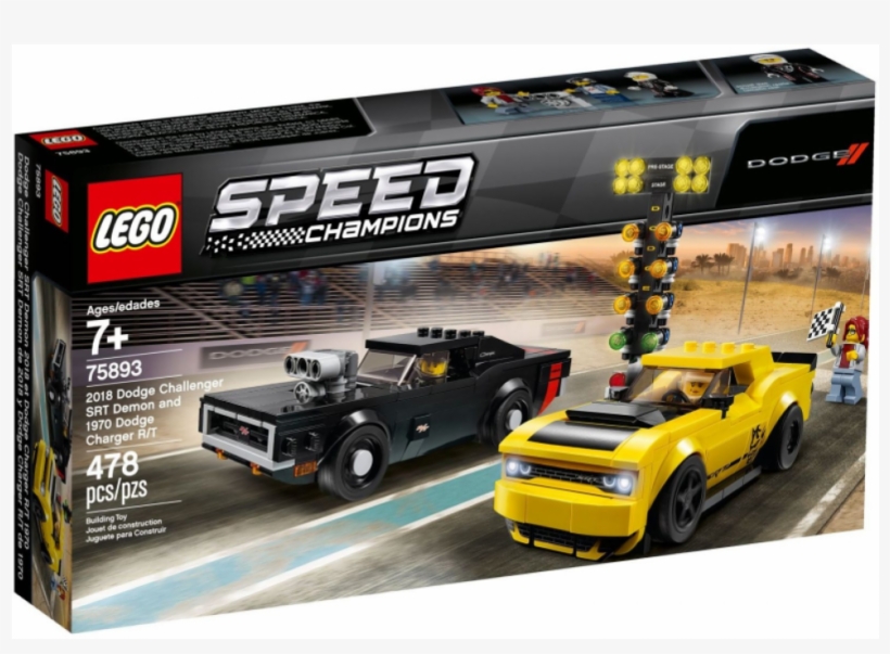75893 1 - Dodge Challenger 1970 Lego, transparent png #8435528