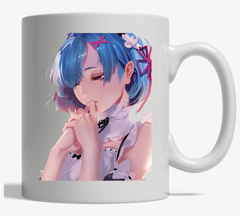 Zero Rem Chan Mug - Re:zero − Starting Life In Another World, transparent png #8435635
